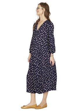 Anthropologie HATCH Tori Dress Size 0 Ditsy Tulip Oversize Maternity